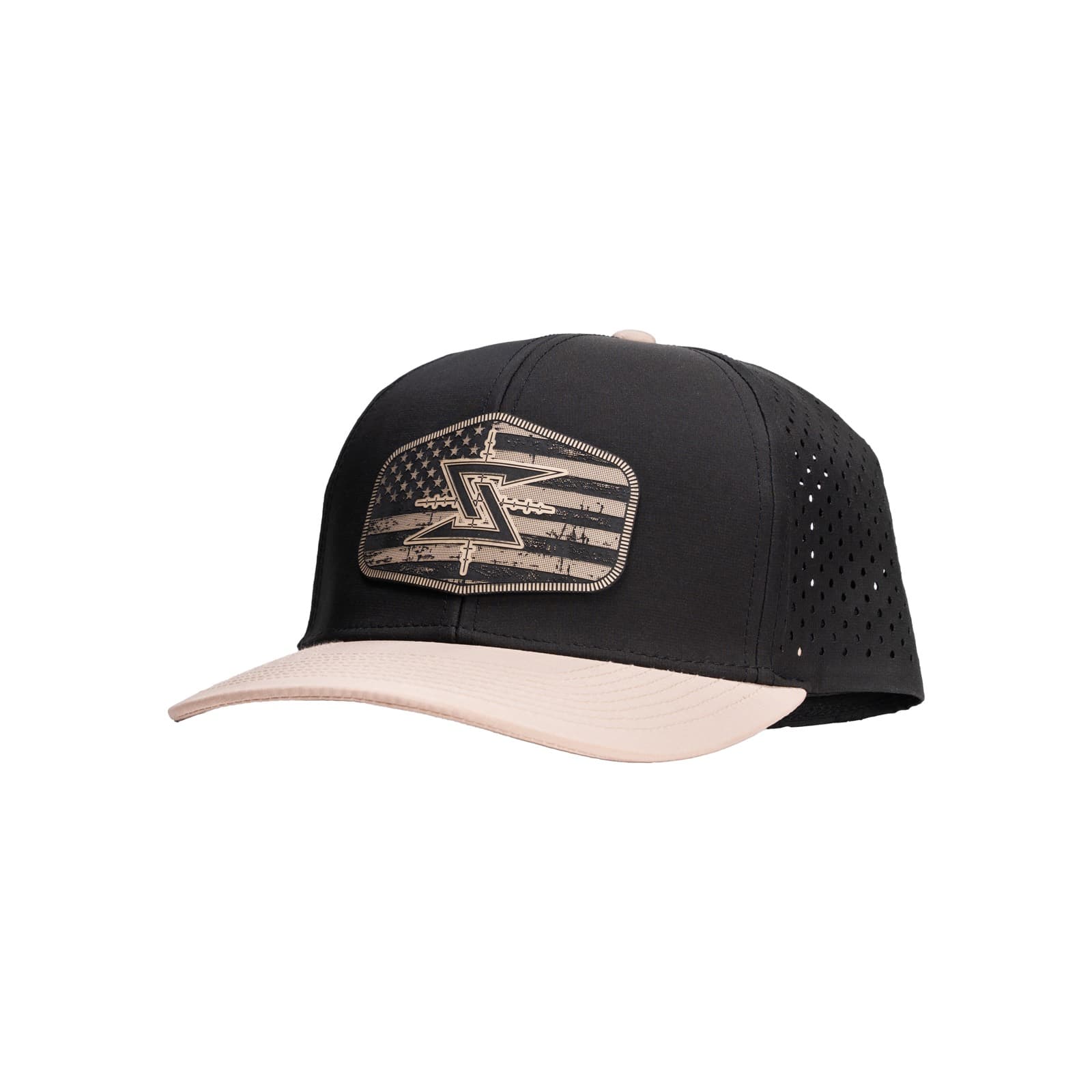 Seekins Precision Black & Tan Patch Hat