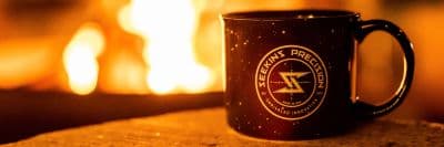 Black Ceramic Mug 13oz